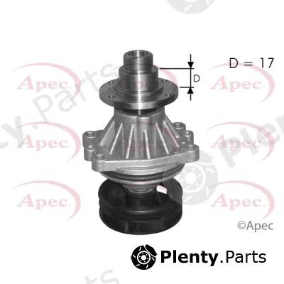 Apec AWP1095 — Water Pump, engine cooling Apec