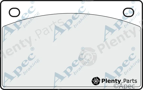 Apec PAD1935 — Brake Pad Set, disc brake Apec