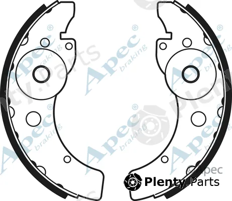 Apec SHU716 — Brake Shoe Set Apec