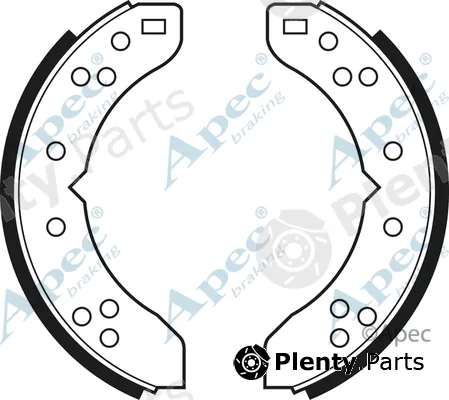 Apec SHU250 — Brake Shoe Set Apec