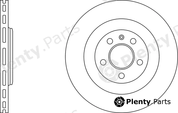 Apec SDK6519 — Brake Disc Apec Blue