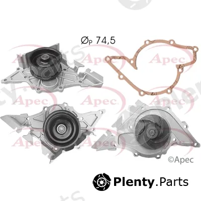 Apec AWP1030 — Water Pump, engine cooling Apec
