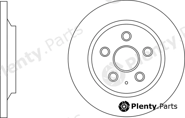 Apec SDK6755 — Brake Disc Apec Blue