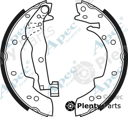 Apec SHU524 — Brake Shoe Set Apec