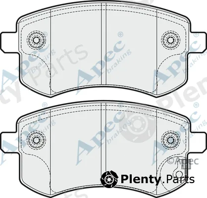 Apec PAD1909 — Brake Pad Set, disc brake Apec