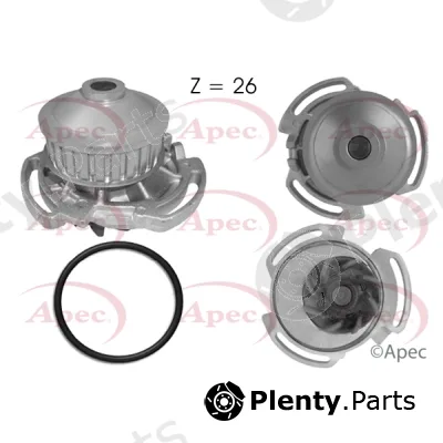Apec AWP1009 — Water Pump, engine cooling Apec