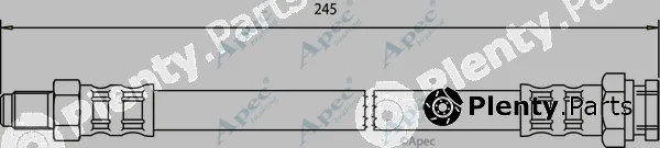 Apec HOS3258 — Brake Hose Apec