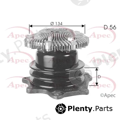 Apec AWP1379 — Water Pump, engine cooling Apec