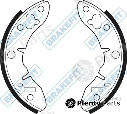 Apec BSH1001 — Brake Shoe Set Brake Fit