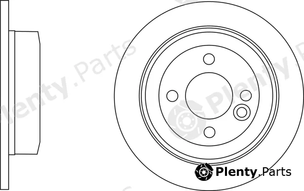 Apec SDK6115 — Brake Disc Apec Blue