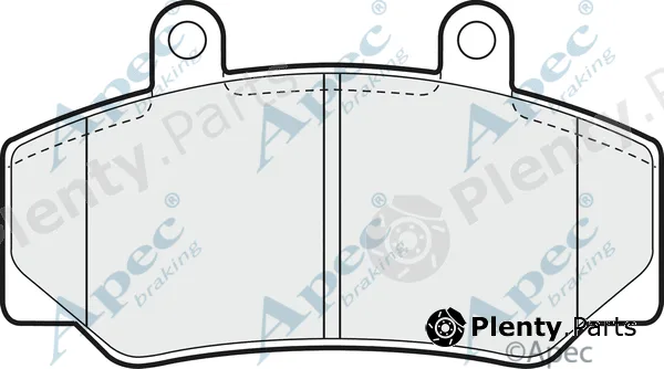 Apec PAD645 — Brake Pad Set, disc brake Apec