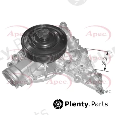Apec AWP1338 — Water Pump, engine cooling Apec
