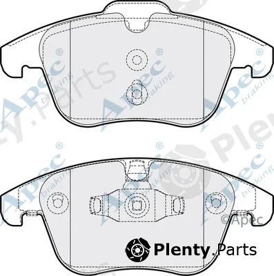 Apec PAD2085 — Brake Pad Set, disc brake Apec