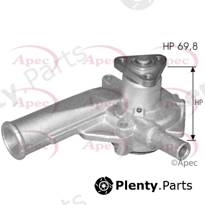 Apec AWP1192 — Water Pump, engine cooling Apec