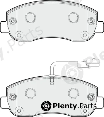 Apec PD3274 — Brake Pad Set, disc brake Apec Blue