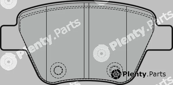 Apec PD3313 — Brake Pad Set, disc brake Apec Blue