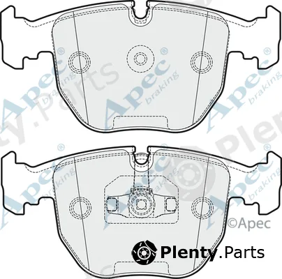 Apec PAD1965 — Brake Pad Set, disc brake Apec