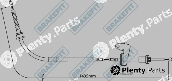 Apec BBC3297 — Cable Pull, parking brake Brake Fit