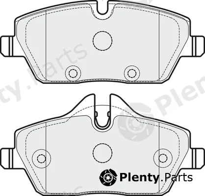 Apec PD3266 — Brake Pad Set, disc brake Apec Blue