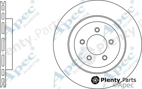 Apec DSK3011 — Brake Disc Apec