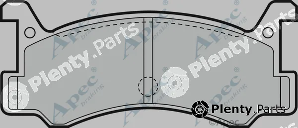 Apec PAD579 — Brake Pad Set, disc brake Apec