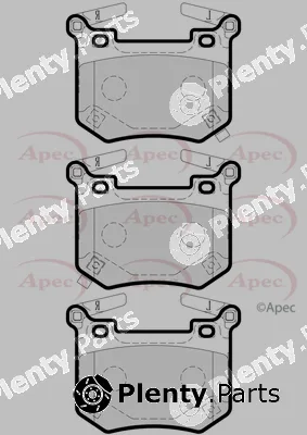 Apec PAD2261 — Brake Pad Set, disc brake Apec