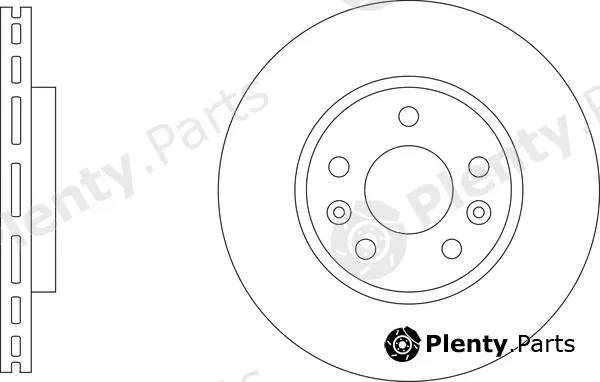 Apec SDK6946 — Brake Disc Apec Blue