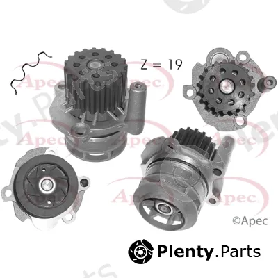 Apec AWP1062 — Water Pump, engine cooling Apec