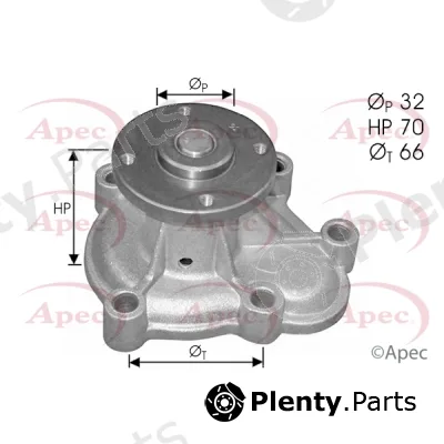 Apec AWP1404 — Water Pump, engine cooling Apec
