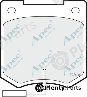 Apec PAD646 — Brake Pad Set, disc brake Apec