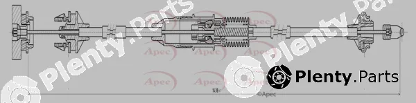 Apec CAB5020 — Cable Pull, clutch control Apec