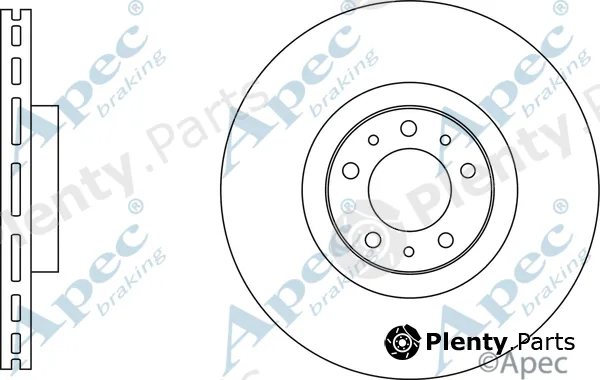 Apec DSK3233 — Brake Disc Apec
