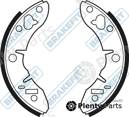 Apec BSH1088 — Brake Shoe Set Brake Fit