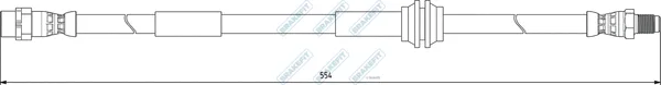 Apec BHO4219 — Brake Hose Brake Fit