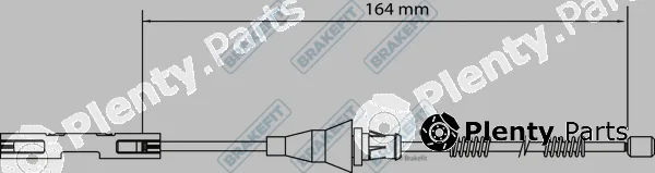Apec BBC3124 — Cable Pull, parking brake Brake Fit