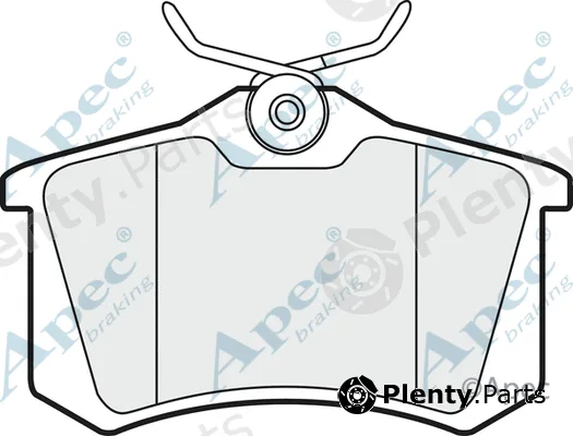 Apec PAD1190 — Brake Pad Set, disc brake Apec