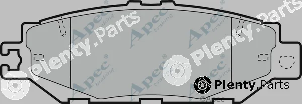 Apec PAD864 — Brake Pad Set, disc brake Apec