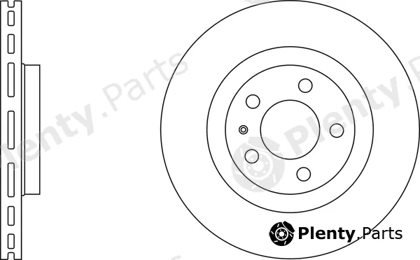 Apec SDK6089 — Brake Disc Apec Blue