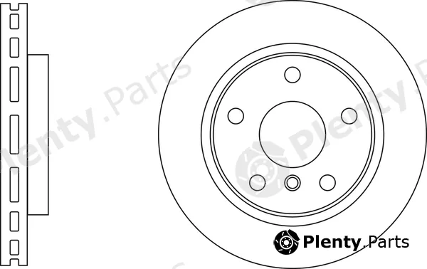 Apec SDK6977 — Brake Disc Apec Blue