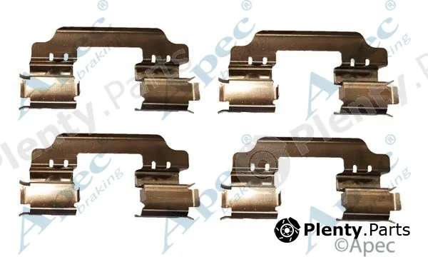 Apec KIT1035 — Accessory Kit, disc brake pad Apec