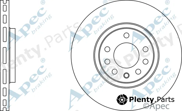 Apec DSK2176 — Brake Disc Apec