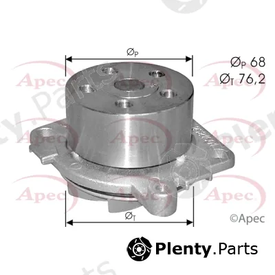 Apec AWP1488 — Water Pump, engine cooling Apec