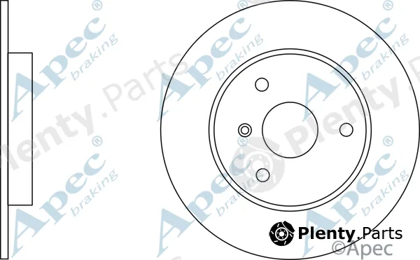 Apec DSK2026 — Brake Disc Apec