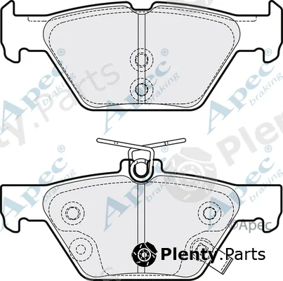 Apec PAD2191 — Brake Pad Set, disc brake Apec