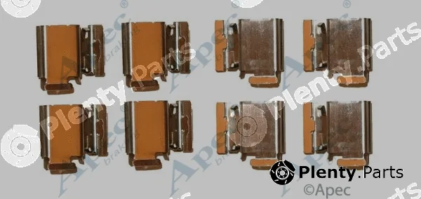 Apec KIT568 — Accessory Kit, disc brake pad Apec