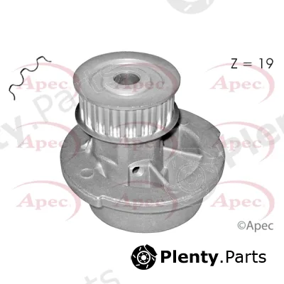Apec AWP1396 — Water Pump, engine cooling Apec