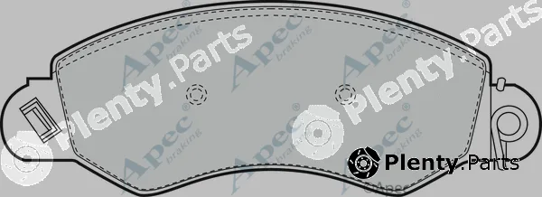 Apec PAD1479 — Brake Pad Set, disc brake Apec