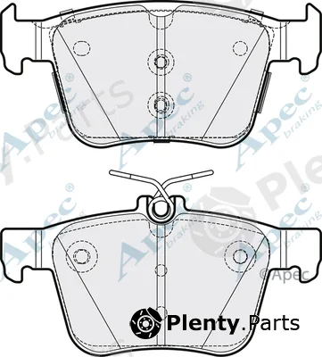 Apec PAD1934 — Brake Pad Set, disc brake Apec