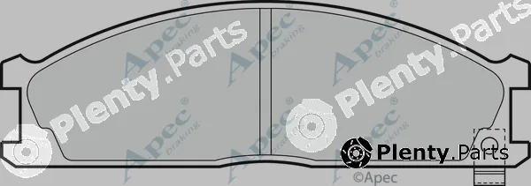 Apec PAD605 — Brake Pad Set, disc brake Apec