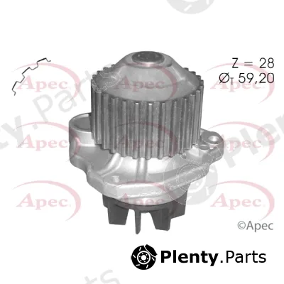 Apec AWP1139 — Water Pump, engine cooling Apec